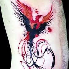 Bird Tattoo On Ribs Men Double Phoenix Tattoo Idea Tattoos For Guys Small Phoenix Tattoos Phoenix Tattoo For Men