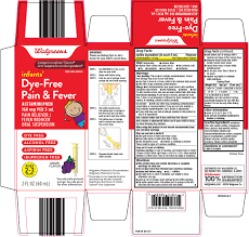 Infants Dye Free Pain And Fever Suspension Walgreen Company