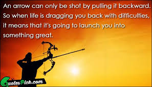 So just focus, and keep aiming. An Arrow Can Only Be Quote By Unknown Quotespick Com