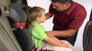Toddler adjustable safety car seat affix highback booster with latch system red. Child Booster Seat Installation Youtube