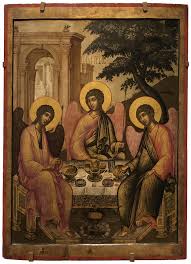 Что же хотел показать андрей рублев в иконе «святая троица»? Troica Vethozavetnaya Ushakov S F Shedevry Russkogo Muzeya Gosudarstvennyj Russkij Muzej Artefact