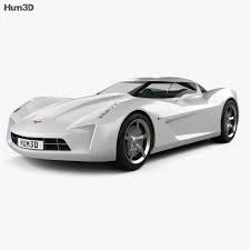 © provided by hotrod 2009 corvette stingray concept side view © provided by hotrod 2009 corvette concept illustration the two elements that seem to polarize fans are the front and rear gills. Chevrolet Stingray Concept 2009 3d Model Vehicles On Hum3d