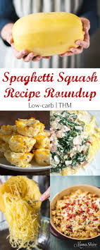 Spaghetti Squash Recipe Roundup Mamashire Trim Healthy Recipes Vegetarian Recipes Healthy Vegetarian Recipes