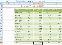 excel offset function explained my online training hub