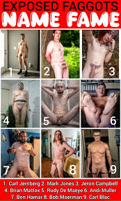 ExposedFaggots - Iconic Images of Exposed Fags