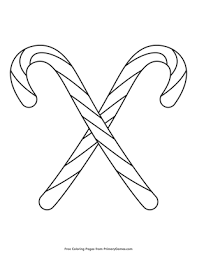 Keep your kids busy doing something fun and creative by printing out free coloring pages. Candy Canes Coloring Page Free Printable Pdf From Primarygames
