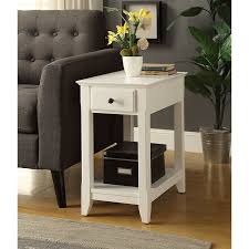 Hillyard End Table With Storage End Tables With Storage White Side Tables Furniture