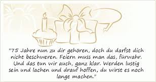 Spruche Zum 75 Geburtstag Gluckwunsche Zum 75 Geburtstag