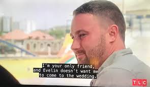 Evelin is an absolute witch for this. His ONLY friend in the country isn't  invited because he had the audacity to have women around Corey after she  kicked him out. You SUCK