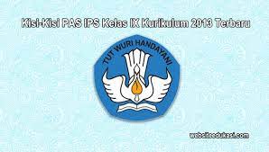 Jangan lupa untuk like, comment, share, dan subscribe ya! Kisi Kisi Pas Ips Kelas 9 Kurikulum 2013 Tahun 2020 2021 Websiteedukasi Com