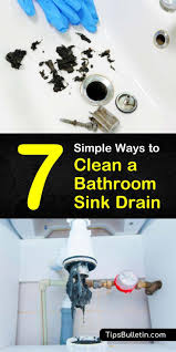 Check spelling or type a new query. 7 Simple Ways To Clean A Bathroom Sink Drain