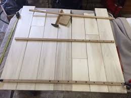 Une Tete De Lit En Bois Massif Tete De Lit En Lambris Tete De Lit Parquet Tete De Lit En Bois Massif