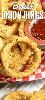 Light Crispy Baked Onion Rings Spend With Pennies