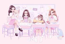 Check spelling or type a new query. In The Classroom Jennie Jisoo Lisa Rose Blackpink Blackpinkfanart Ilustrasi Karakter Kartun Gambar Fandom