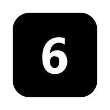 Number 6 Icon