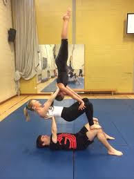Igc Training Handstand Trio Acro Yoga Poses Yoga Challenge Poses 3 Person Yoga Poses