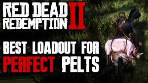 perfect pelt weapon table red dead redemption 2