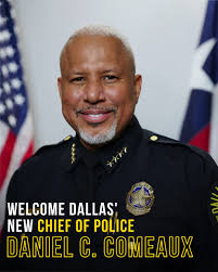 Damos la bienvenida al nuevo Jefe del del Departamento de Policia de Dallas,  Daniel C. Comeaux. Le desamos el mayor de los éxitos en su nueva jornada,  esperando que los lazos de