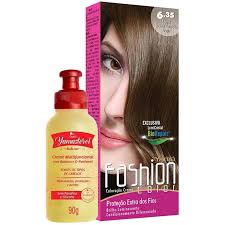 Produtos profissionais de cor, tratamento e styling. Coloracao Yama Fashion 6 35 Louro Escuro Dourado Acaju 90g Yamasterol Lojaslivia