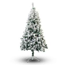 Fake christmas tree makes it fake snow. The Holiday Aisle Pvc Snow Flocked Pine Artificial Christmas Tree Reviews