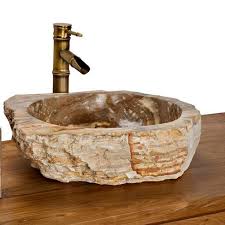Find great deals on ebay for wooden vessel sink. Countertop Washbasin D Vasque Import Oval Petrified Wood Solid Wood