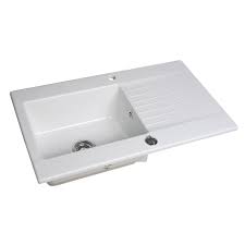 Evier A Encastrer 1 Bac Avec Egouttoir Gres Trendy Evier Egouttoir Evier Buanderie