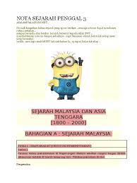Institusi pemerin contoh pbs pengajiaan perniagaan kajian tentang tips belajar secara berkesan; Nota Sejarah Penggal 3