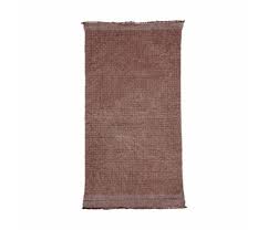 House doctor beeindruckt durch lässiges, schönes wohnen und ausgefallene dekoartikel. Housedoctor Teppich Shander Burnt Henna Rot Rosa Baumwolle Jute 200x90cm Lefliving De