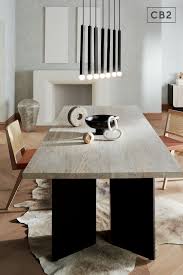 Mariana White Wash Teak Dining Table Reviews Cb2 In 2020 Whitewash Dining Table Dining Table Mango Wood Dining Table