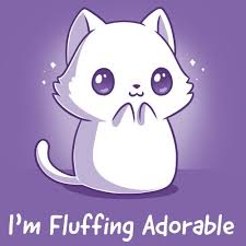 I M Fluffing Adorable Funny Cute Nerdy Shirts Cute Kawaii Animals Cute Cartoon Drawings Cute Kawaii Drawings