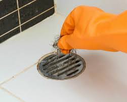 First, pour 1/2 gallon of water through the drain. Diy Drain Cleaner To Fix A Stinky Shower Drain Cleaninginstructor Com