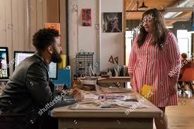 Ian Owens Amadi Aidy Bryant Annie Editorial Stock Photo