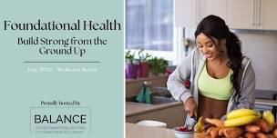 Foundational Health - From the Ground up With doTERRA