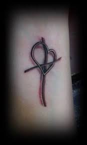 Cross tattoos, cross tattoo designs, cross tattoo ideas, for men, for women, for girls, for guys, cute, lovely, beautiful, awesome, best, small, praying hands 23. 19 Pretty Cross Heart Tattoo Design Ideas Entertainmentmesh