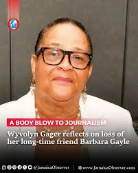 Throughout their 49-year friendship, Barbara Gayle and Wyvolyn Gager shared  many heartfelt discussions. The last of those, about “some unpleasant  happenings”, took place recently. Gayle dished out some tough love advice.  https://www.jamaicaobserver.com ...