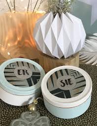 Hochzeitsgeschenke & ideen für geschenke zur hochzeit. Upcycling Hochzeitsgeschenk Basteln Partnerdose Chalet8