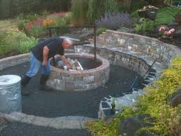You may have to submit plans for your wall and schedule a property inspection to ensure that building a retaining wall won't create. Fire Pit Backyard Fire Fire Pit Area Fire Pit Backyard