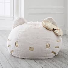 Hello Kitty Bean Bag Chair Hello Kitty Rooms Bean Bag Chair Bean Bag Chair Pottery Barn