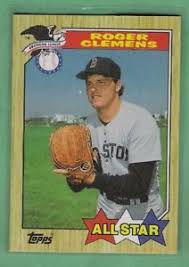 Choose the following values that will be assigned to all the cards you are adding Roger Clemens 1987 Topps All Star Blank Back Error Rare Boston Red Sox Yankees Baseball Cards Red Sox Baseball Baseball Cards For Sale