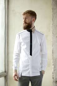 long sleeve shirt in white colour i m important by imyourshirt 162 00 men fashion casual shirts men shirt style mens designer shirts