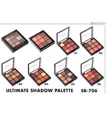 Large size theme palettes | qing beauty. Swiss Beauty Ultimate Eyeshadow Palette