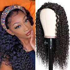 These high quality half wigs for black women may cost a little more than the general chap wig as these take a longer time to process and every step is done very carefully as to ensure high quality and a natural appearance. Amazon Com Unice Hair 10a Jerry Curly Human Hair Half Wig For Black Women Unprocessed Brazilian Virgin Hair Glueless Non Lace Front 3 4 Head Wigs Clip In Hair Extensions 12 Inch Beauty