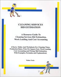 Cleaning Services Bid Estimation Walter Fenix Amazon Com