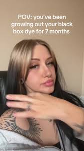 I should have never strayed from being a natural blondie 😭 #fyp  #blackboxdye #naturalblonde #blackhair #blonde #trusttheprocess