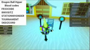 In this post, we are going to showcase all the codes that the developers of dragon ball rage have released as of this date. Roblox Dragon Ball Hyper Blood Codes Jan 7 Robloxhighschoolcodes2021 Youtube