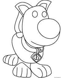 We are sure he will have a hearty laugh coloring the scary faces of scooby doo and shaggy. Roblox Adopt Me Scooby Doo Coloring Pages Printable