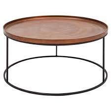 Also set sale alerts and shop exclusive offers only on shopstyle. Emily Industrial Loft Black Metal Base Round Copper Coffee Table Round Copper Coffee Table Coffee Table Copper Coffee Table