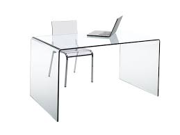 Design schreibtisch eckschreibtisch manhattan weiss glas chrom. Chandra Schreibtisch Material Glas