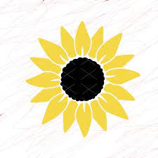 Sunflower Svg Files For Cricut Yellow Flower Png Autism Etsy In 2021 Floral Svg Sunflower Svg Sunflower Png