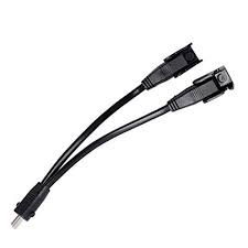Aieve Cable D Alimentation 2 Broches 19 Cm En Y Pour Connecter 2 Moteurs A 1 Bloc D Alimentat Fauteuil Inclinable Cable Fauteuil